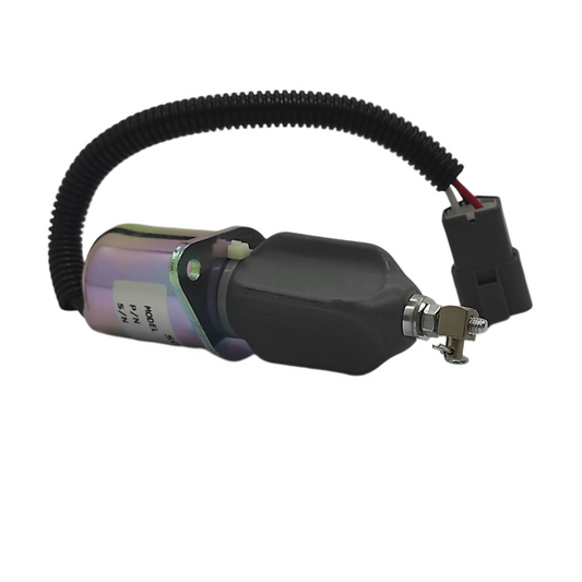 Solenoid oprire (t?ierea combustibilului): YANMAR / 4TNE94 / 4TNE98 / 4TNV94 / 4TNV98 / Nr. referinta: 129953-77811