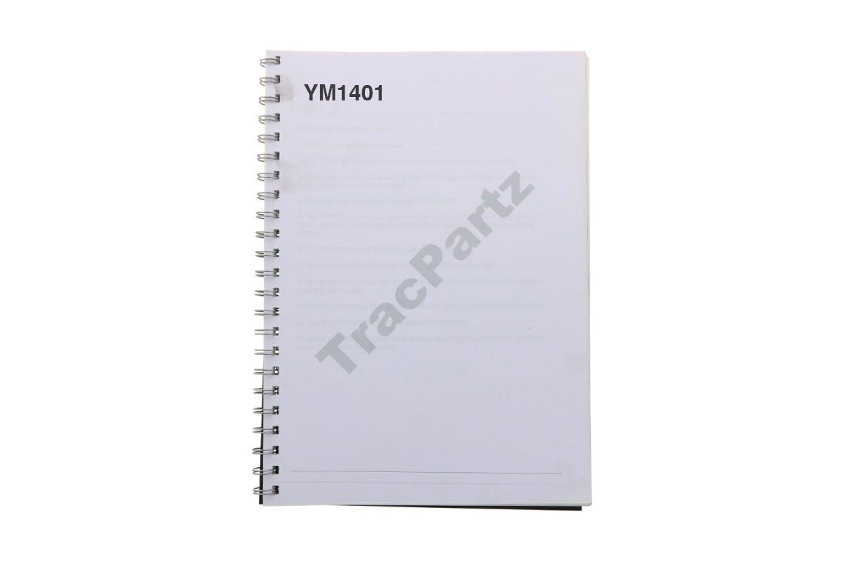 Manual Yanmar YM1401 (Engleză)