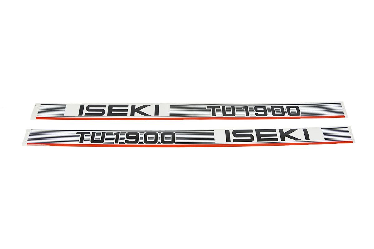 Set de autocolante Iseki Bonnet TU1900