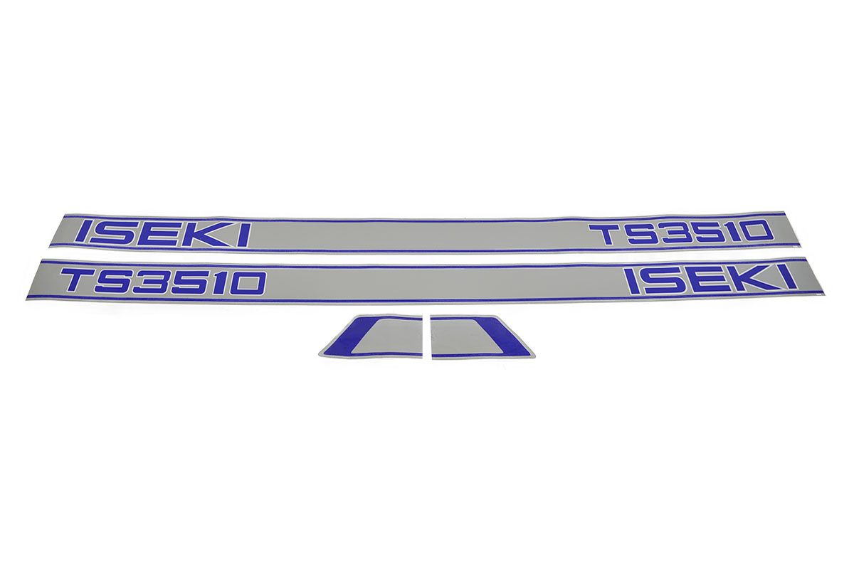 Bonnet decal sticker set Iseki TS3510