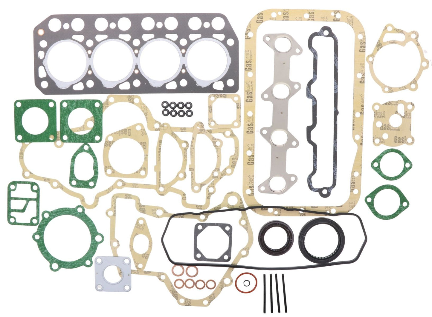 Head gasket set Mitsubishi K4D, Schaeff, Solé Diesel, Thornycroft, Westerbeke, Caterpillar, Etc.,