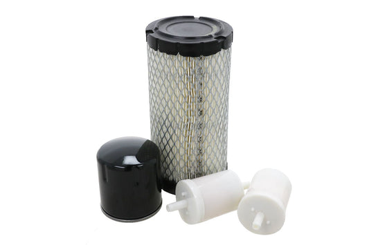 Set filtre Kubota BX22, BX23, BX24, BX25, BX1500, BX1800, BX1830, BX1850, BX1860, BX1870, BX1880, BX2230, BX2350, BX2360, BX2370, BX2380, BX2660, BX2670, GR2100, GR2110, GR2120, ZD18, ZD21, ZD28,