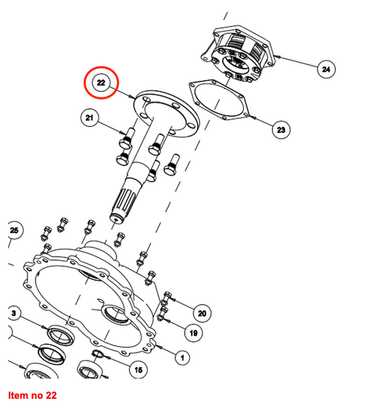 Arbore punte spate Captain, Startrac, Antonio Carraro, etc.,