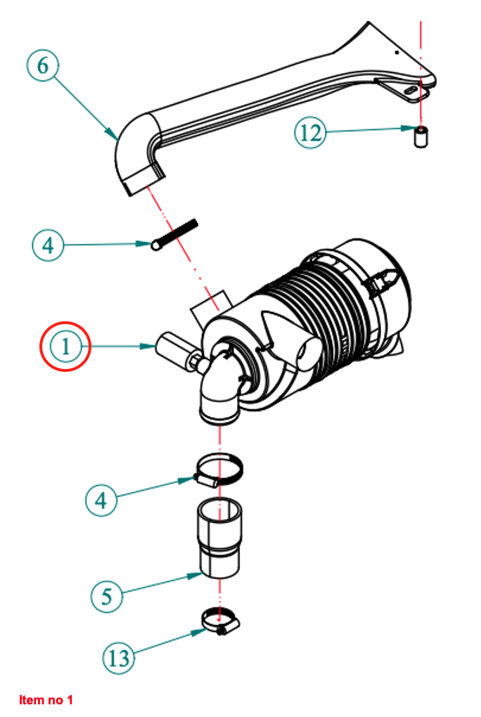 Carcasă filtru de aer Captain, Startrac, Antonio Carraro, etc.,