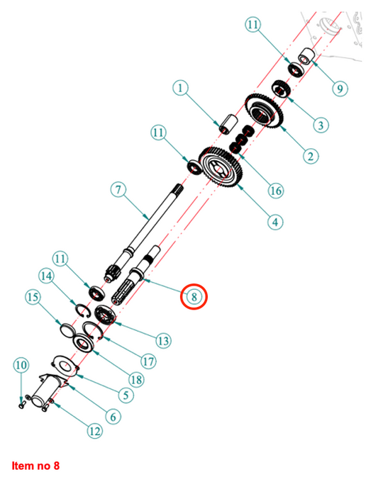 Priză de putere axă HST Captain, Startrac, Antonio Carraro, etc.,