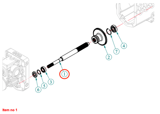 Arbore de transmisie 4x4 HST Captain, Startrac, Antonio Carraro, etc.,