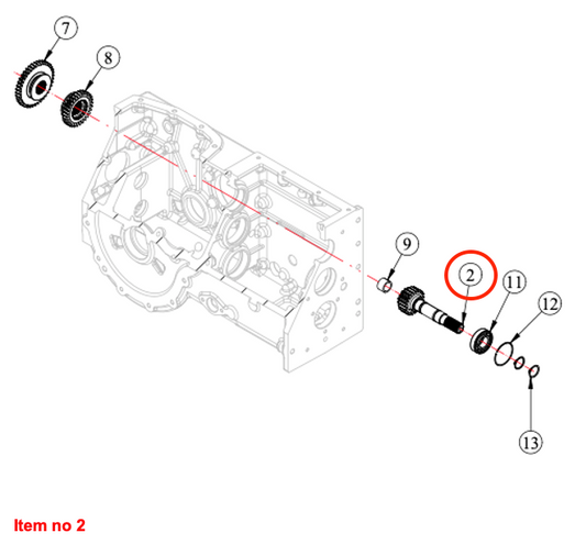 Arborele de transmisie (21S) Captain, Startrac, Antonio Carraro, etc.,