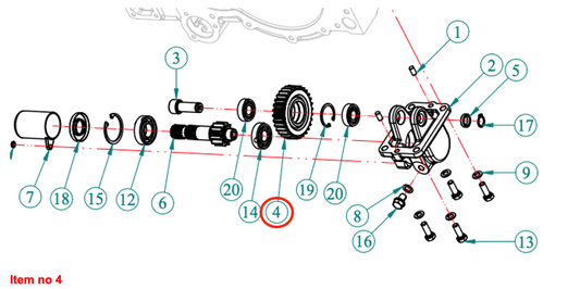 Căpitan priză de putere intermediară Gear 30S, Startrac, Antonio Carraro