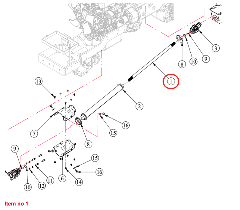 Arbore de transmisie 4x4 (576) Captain, Startrac, Antonio Carraro, Agritech