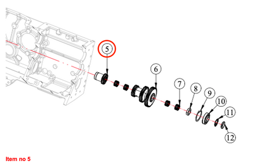 Arbore de transmisie punte față H (2700 RPM) Captain, Startrac, etc.,