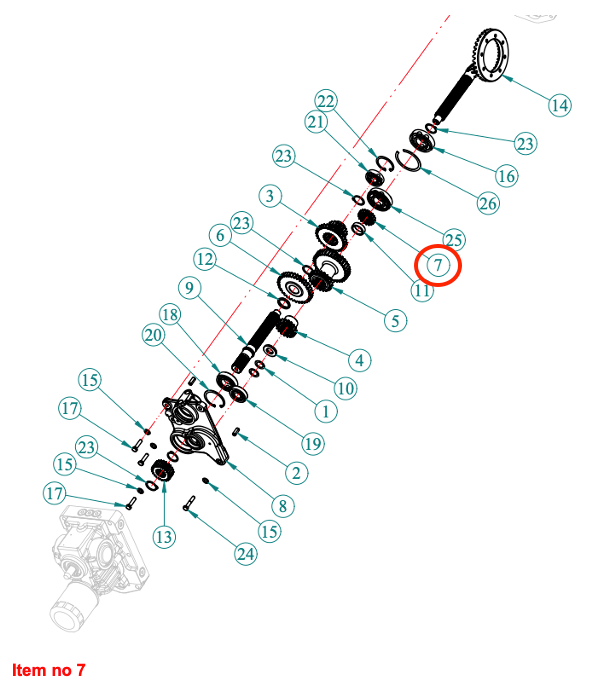 Transmisie 4WD HST (18S) Captain, Startrac, Antonio Carraro