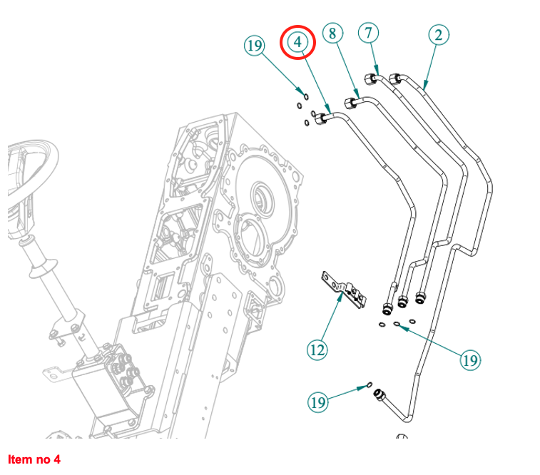 Volan de linie (al doilea) HST Căpitan, Startrac, Antonio Carraro, etc.,