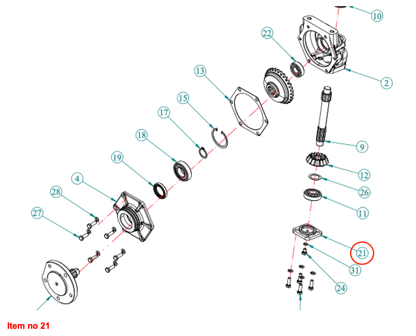 Capac inferior 4WD Captain, Startrac, Antonio Carraro