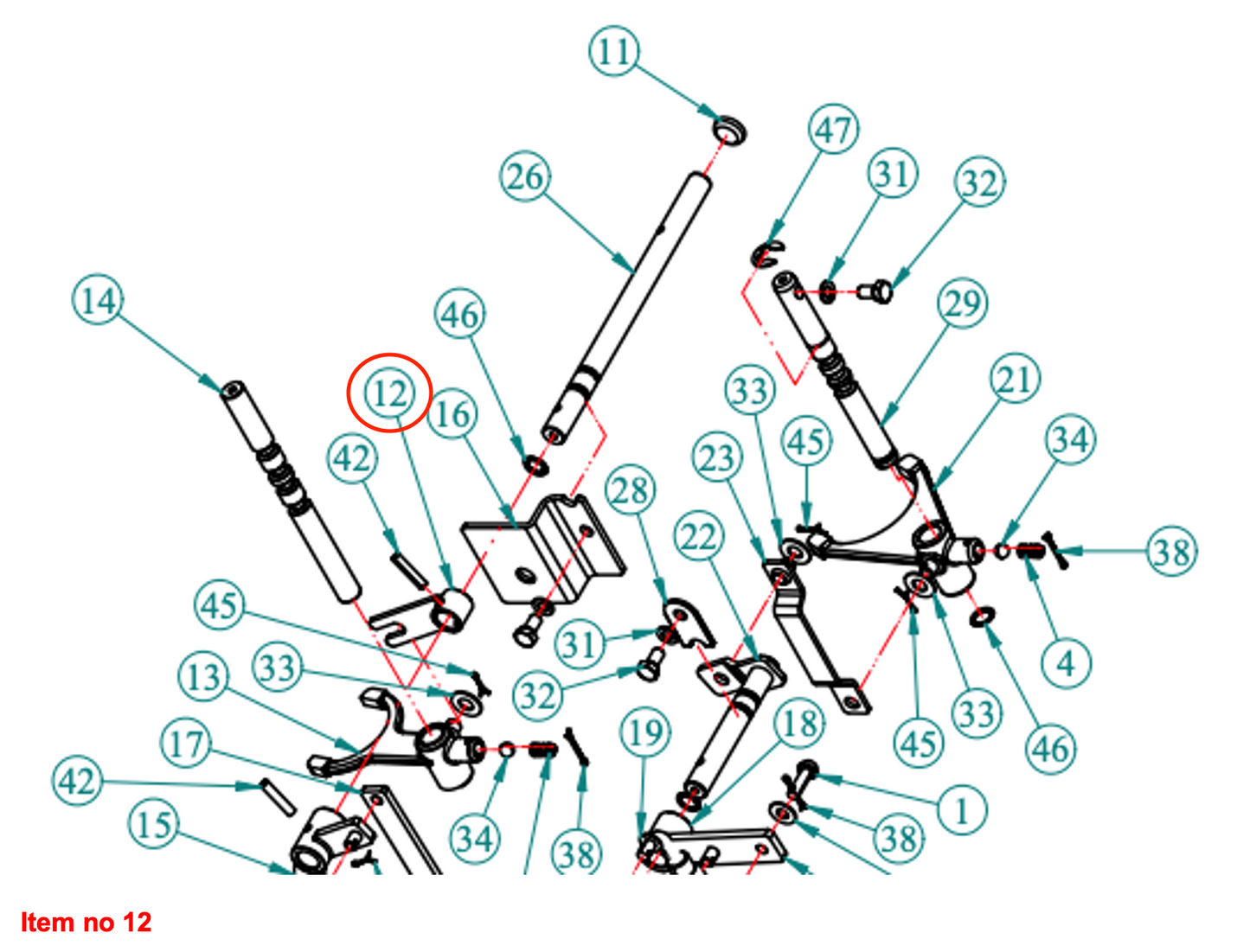 Furcă schimbător H-M-L (HST) Captain, Startrac, Antonio Carraro, etc.,