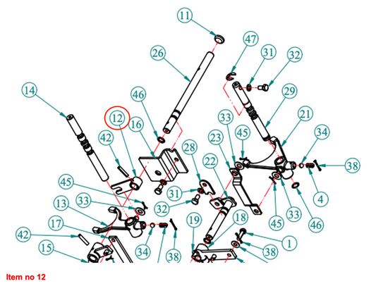 Furcă schimbător H-M-L (HST) Captain, Startrac, Antonio Carraro, etc.,