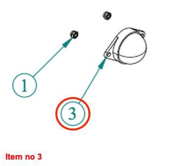 Iluminare plăcuță de înmatriculare (12V 10W) Captain, Startrac, Antonio Carraro, etc.