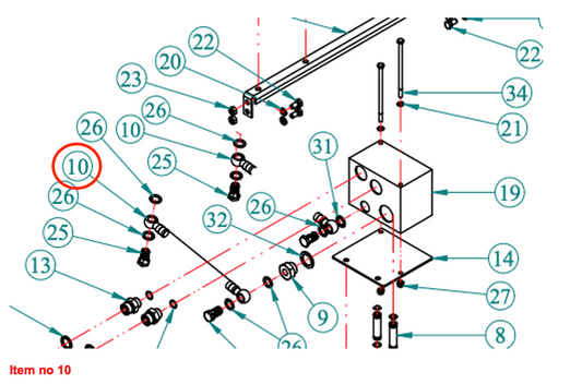 Conductă hidraulică PTO T1 T2 Captain, Startrac, Antonio Carraro, etc.,