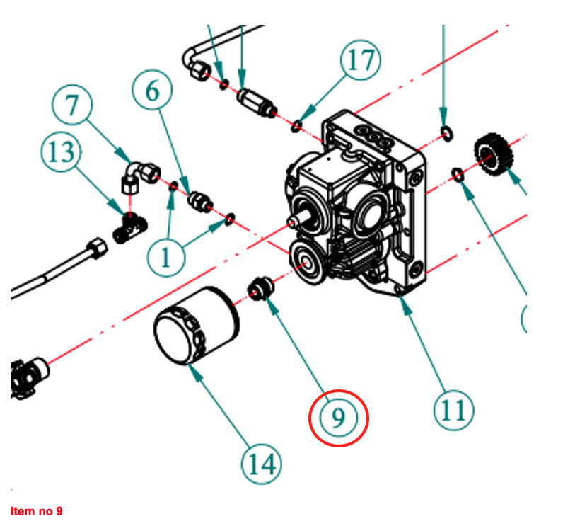Niplu adaptor 3/4 14 BSP Captain, Startrac, Antonio Carraro, etc.,