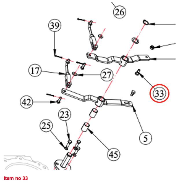 Control PTO cu șurub special Captain, Startrac, Antonio Carraro, etc.,