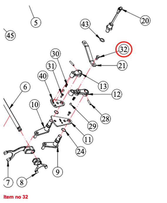 Șurub special (comandă PTO) Căpitan, Startrac, Antonio Carraro, etc.,