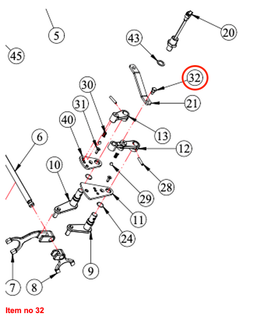 Șurub special (comandă PTO) Căpitan, Startrac, Antonio Carraro, etc.,