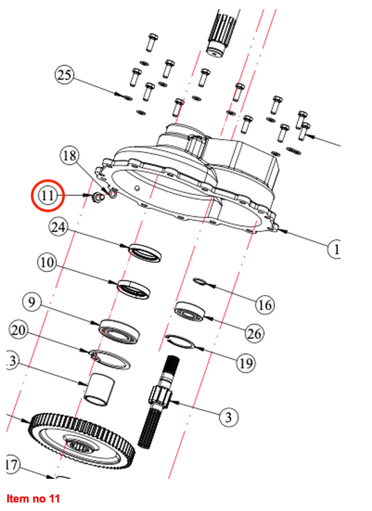 Dop de golire M12x1.5x16 Captain, Startrac, Antonio Carraro, etc.