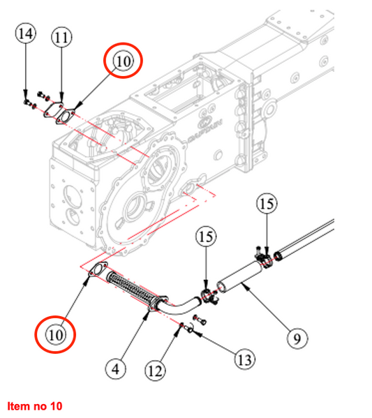 Garnitură filtru piston Captain, Startrac, Antonio Carraro, etc.,