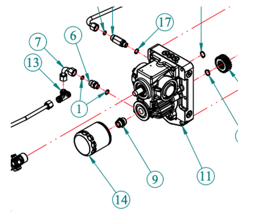Garnitură unitate HST Captain, Startrac, Antonio Carraro, etc.,