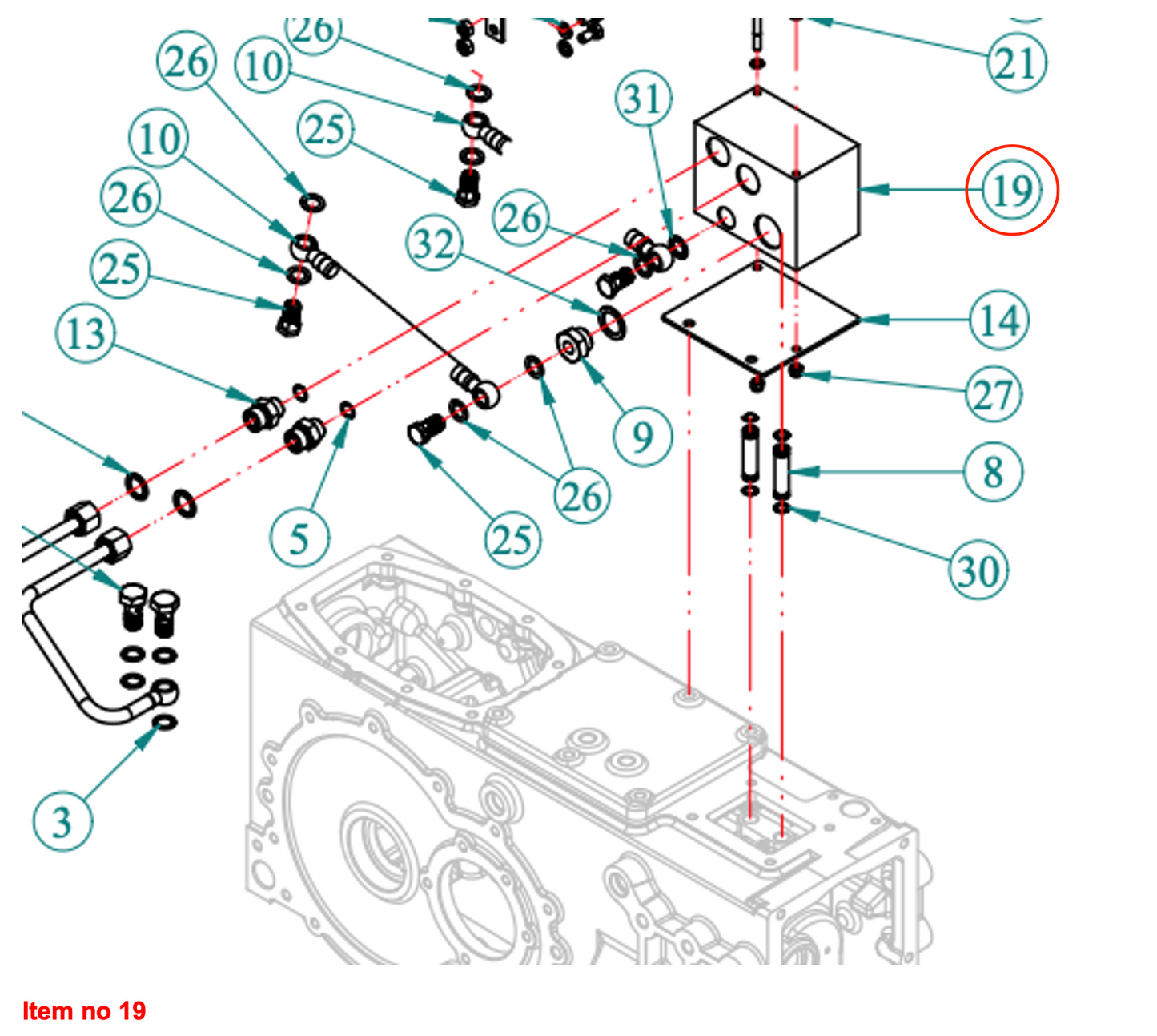 Supapă PTO (completată) HST Captain, Startrac, Antonio Carraro, etc.,
