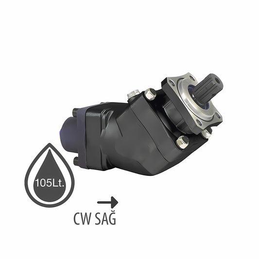 Pompă cu piston axial de 105 litri