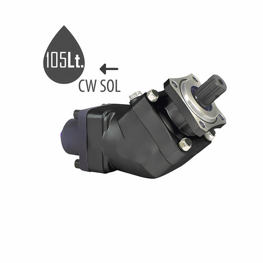 Pompă de macara cu piston axial de 105 litri