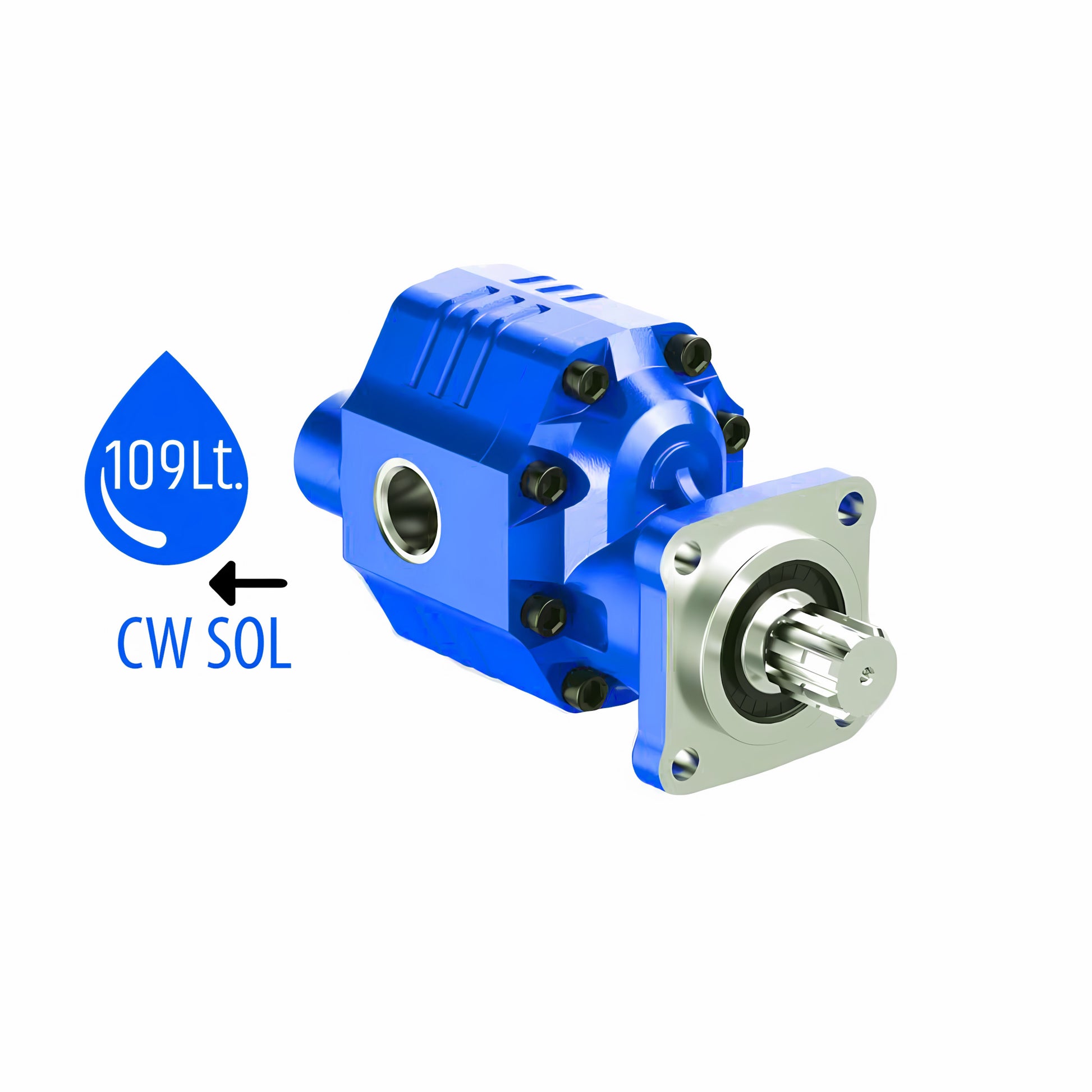 40-109 litri Pompă cu roți dintate ISO