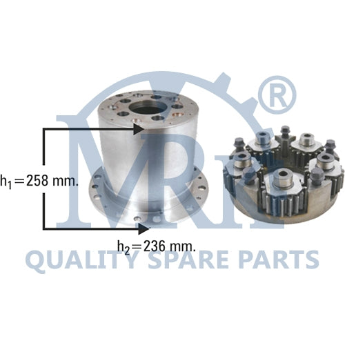 Butuc Bell Complet cu Gear 9614 1 buc 9105 1 buc 9933 1 buc 9413 5 buc 9511 1 buc