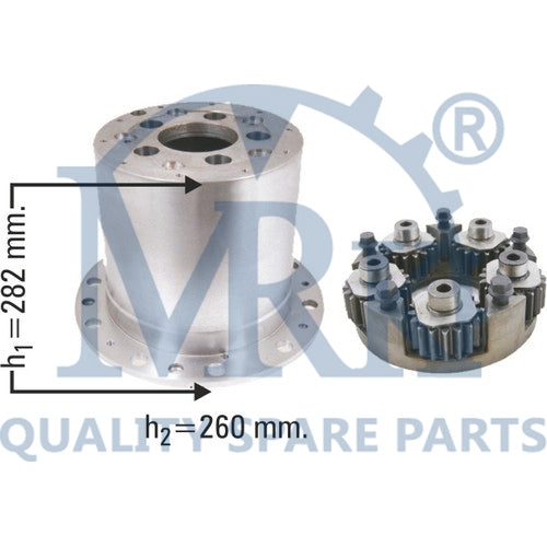 Butuc Bell Complet cu Gear 9103 - 1 buc 9106 - 1 buc 9686 - 1 buc 9413 - 5 buc 9511 - 1 buc