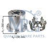 Suport pentru butuc clopot Suport cu flanșa larga Tip mediu 9614 - 1 buc 9105 - 1 buc 9413 - 5 buc