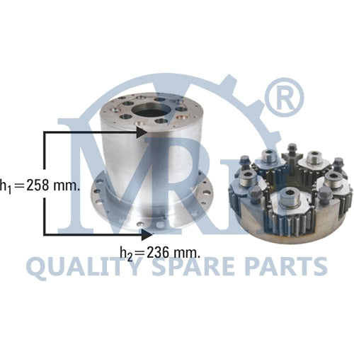 Bell Hub Complet cu Gear 9614 1 buc 9106 1 buc 9686 1 buc 9413 5 buc 9511 1 buc