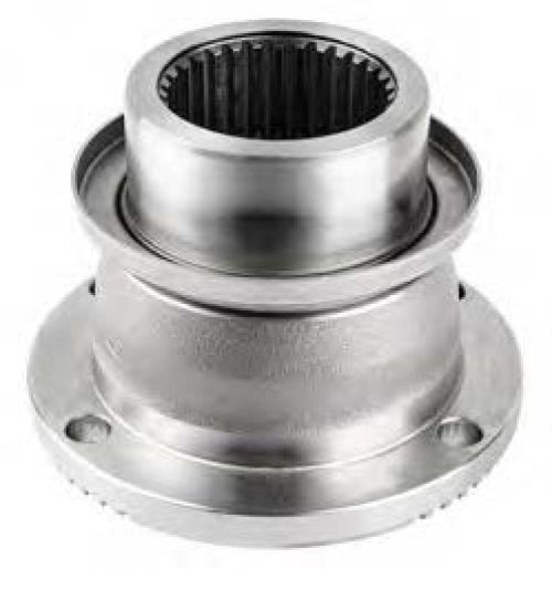 Flanșa teșita intretesata / Ø150 mm / Flanșa de ieșire cu 4 gauri pentru pinion coroana