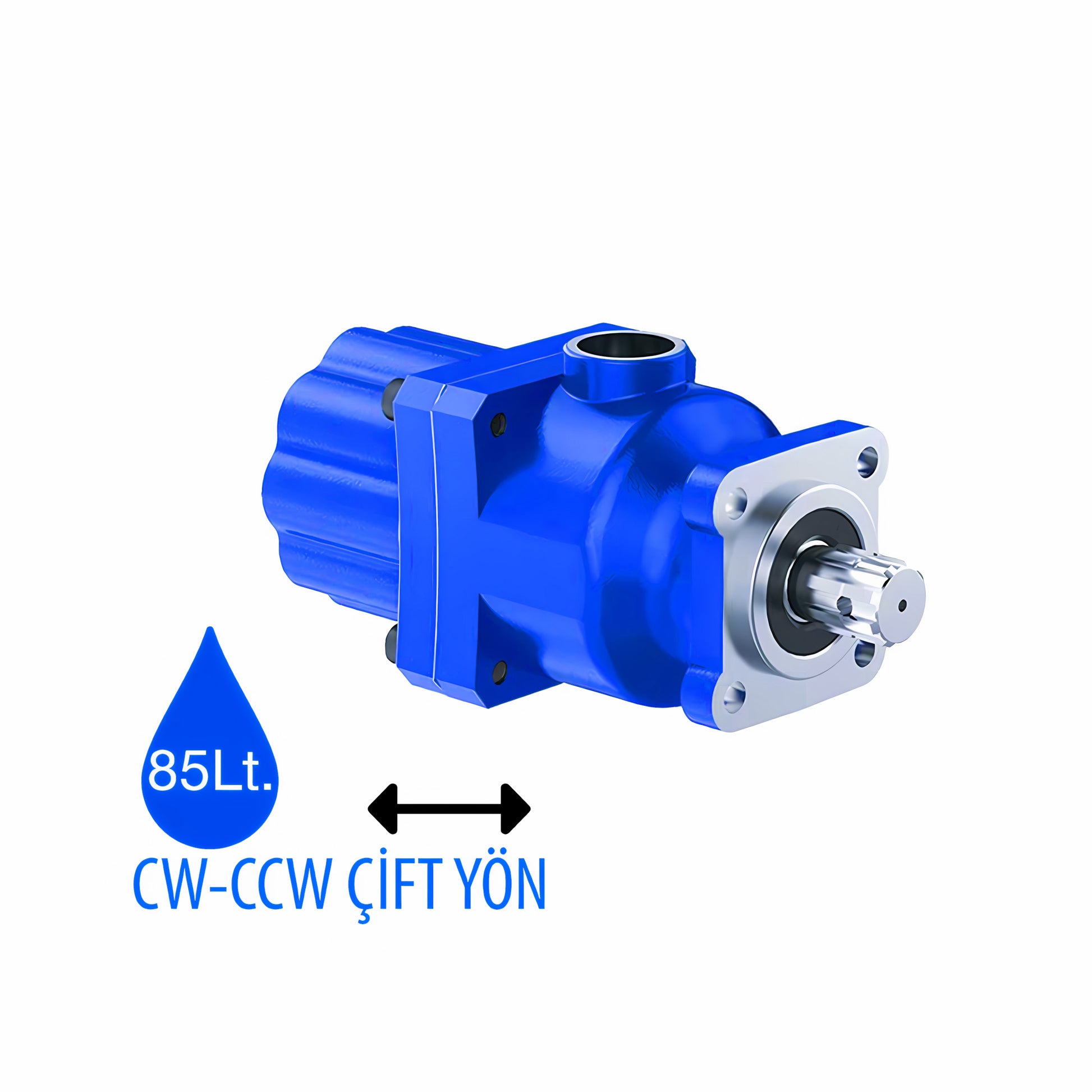 Pompă de macara cu piston cu 9 elemente de 85 litri