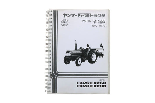 Catalog de piese Yanmar FX26, FX28 cu desene tehnice