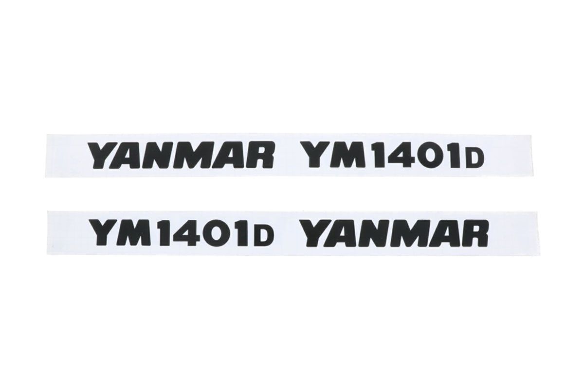 Set autocolante capotă Yanmar YM1401