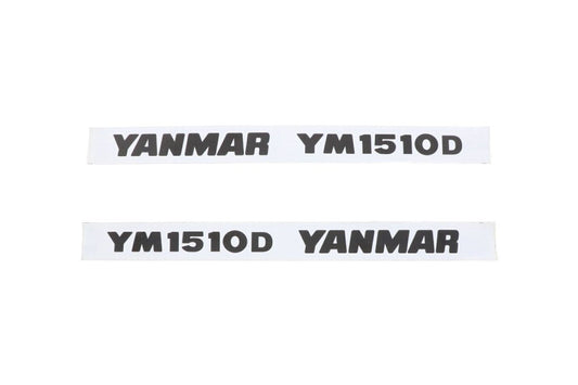 Set autocolante capotă Yanmar YM1510
