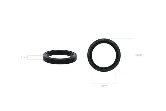 Etanșare arbore de ieșire Yanmar tipuri F, FX, YM, John Deere 650, 750