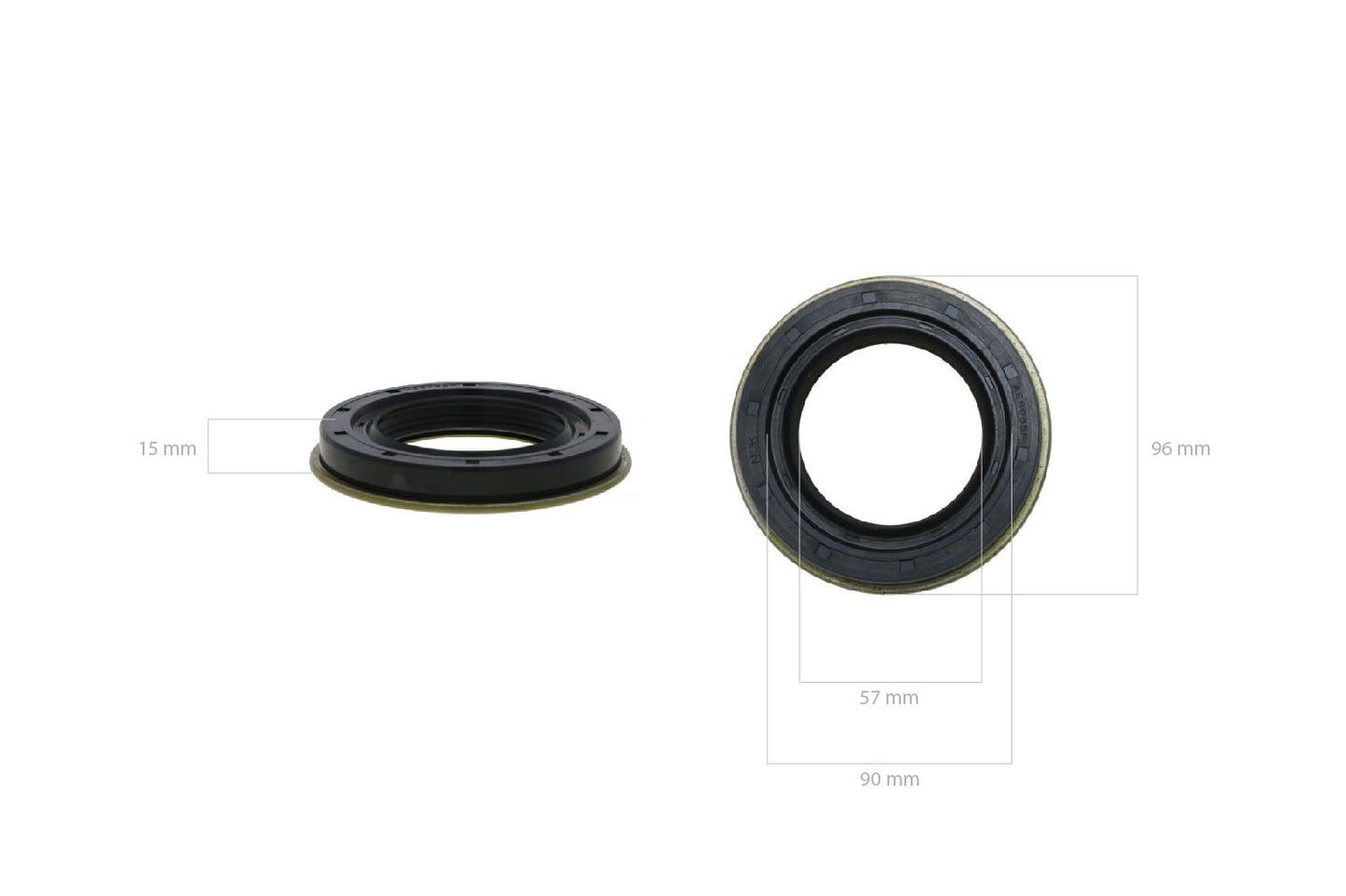 Etanșare axială (spate) Kubota B-Types, Case IH, Cub Cadet, Mitsubishi, Mahindra, Zen Noh,