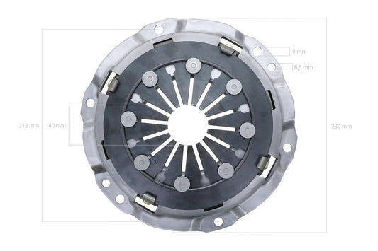 Placă de presiune Yanmar Seria YM, Seria F