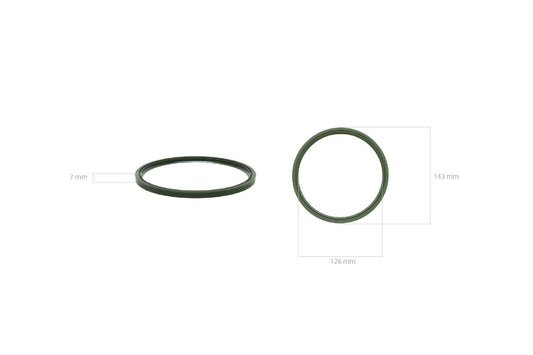 Garnitură de praf punte față Iseki TX