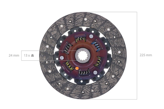 Disc ambreiaj Iseki TA, TK, TL, TS, 3030, Landhope, Bolens, Mahindra, alb