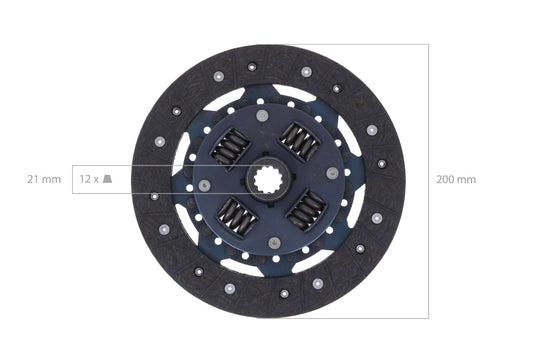 Disc ambreiaj Mitsubishi MT210, MT250, MT1801, MT2001