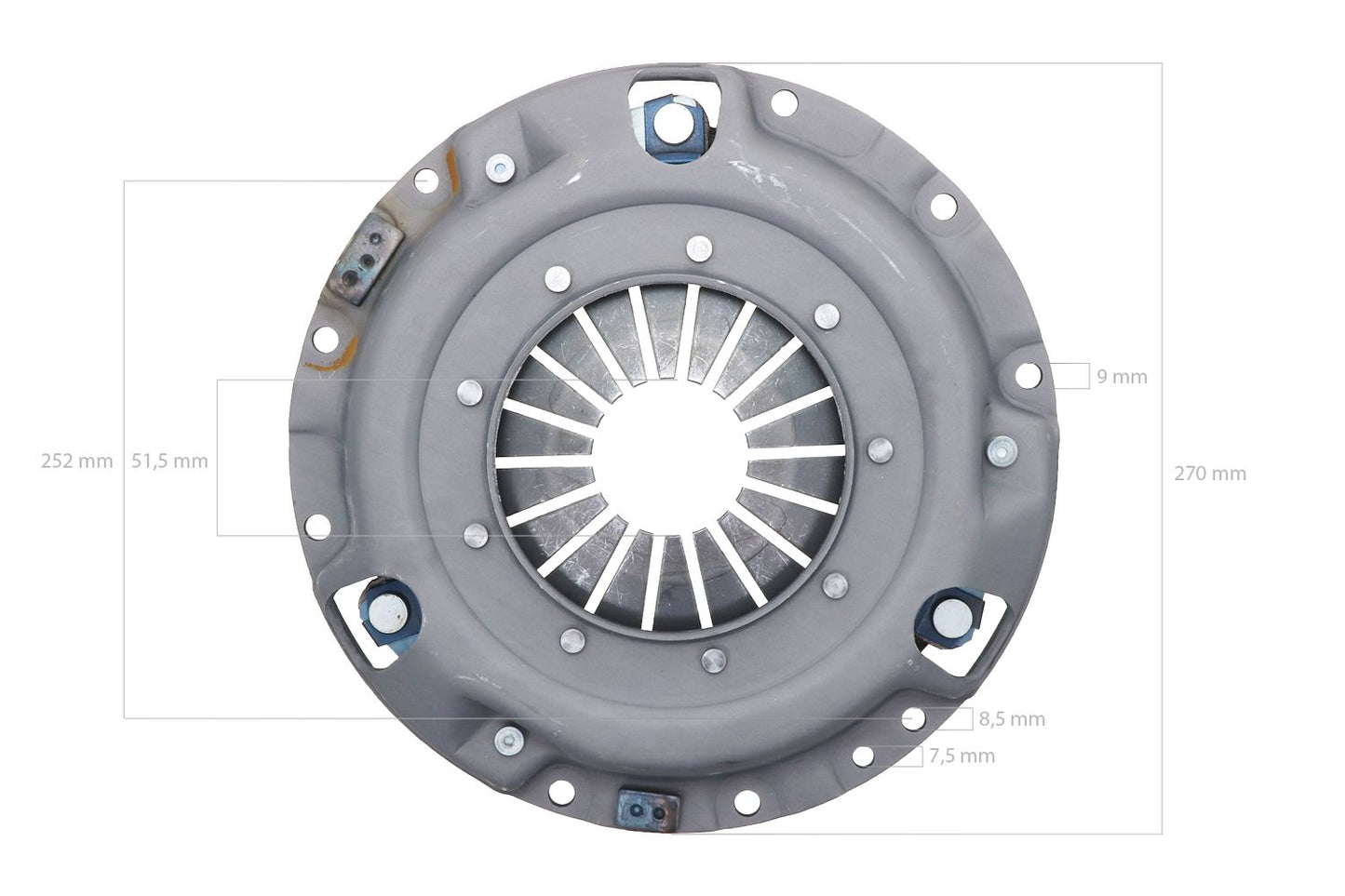 Placă de presiune Kubota B2150, B9200, tipuri L