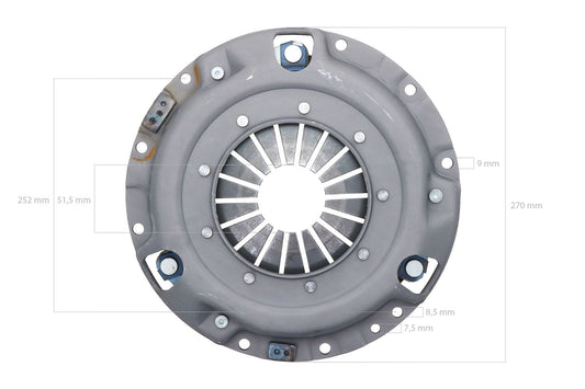 Placă de presiune Kubota B2150, B9200, tipuri L