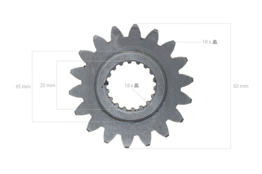 Transmisie priză de putere Kubota B7001
